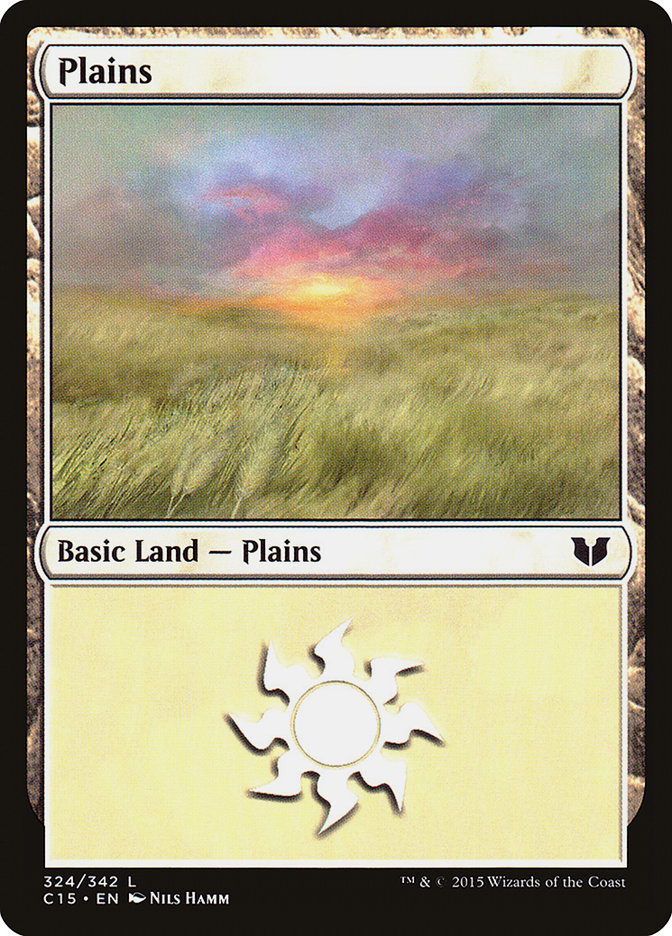 Plains (324) [Commander 2015] | Gamers Paradise