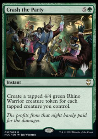 Crash the Party (Promo Pack) [Streets of New Capenna Commander Promos] | Gamers Paradise