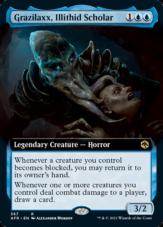 Grazilaxx, Illithid Scholar (Extended Art) [Dungeons & Dragons: Adventures in the Forgotten Realms] | Gamers Paradise