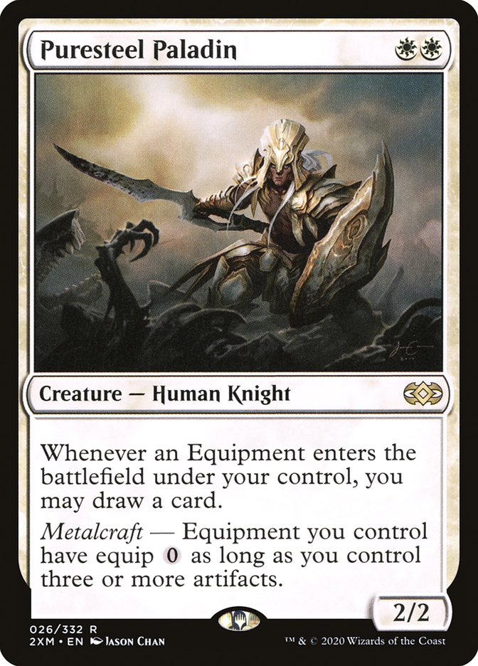 Puresteel Paladin [Double Masters] | Gamers Paradise