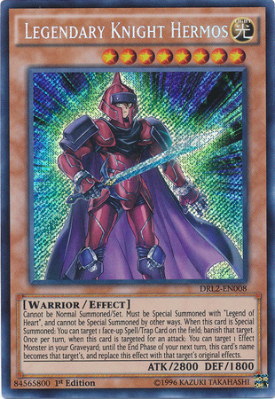 Legendary Knight Hermos [DRL2-EN008] Secret Rare | Gamers Paradise