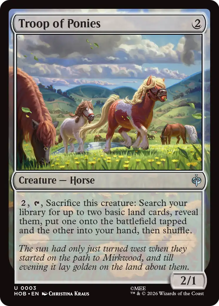 Troop of Ponies [The Hobbit] | Gamers Paradise