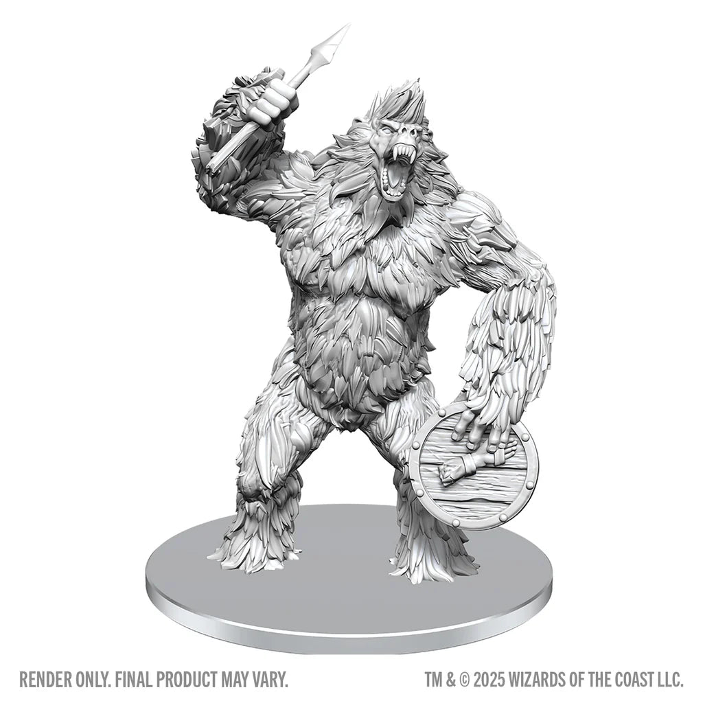 D&D Nolzur's Marvelous Miniatures: Classic Yeti | Gamers Paradise