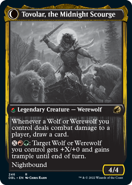 Tovolar, Dire Overlord // Tovolar, the Midnight Scourge [Innistrad: Double Feature] | Gamers Paradise