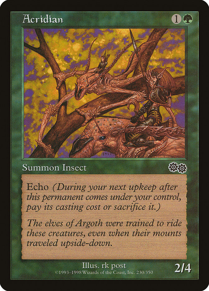 Acridian [Urza's Saga] | Gamers Paradise