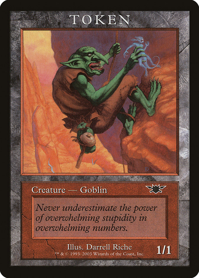 Goblin Token [Magic Player Rewards 2003] | Gamers Paradise