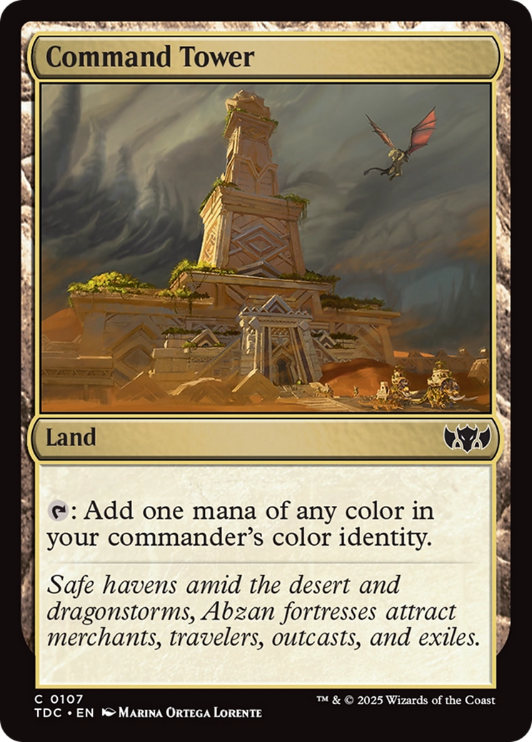 Command Tower [Tarkir: Dragonstorm Commander] | Gamers Paradise