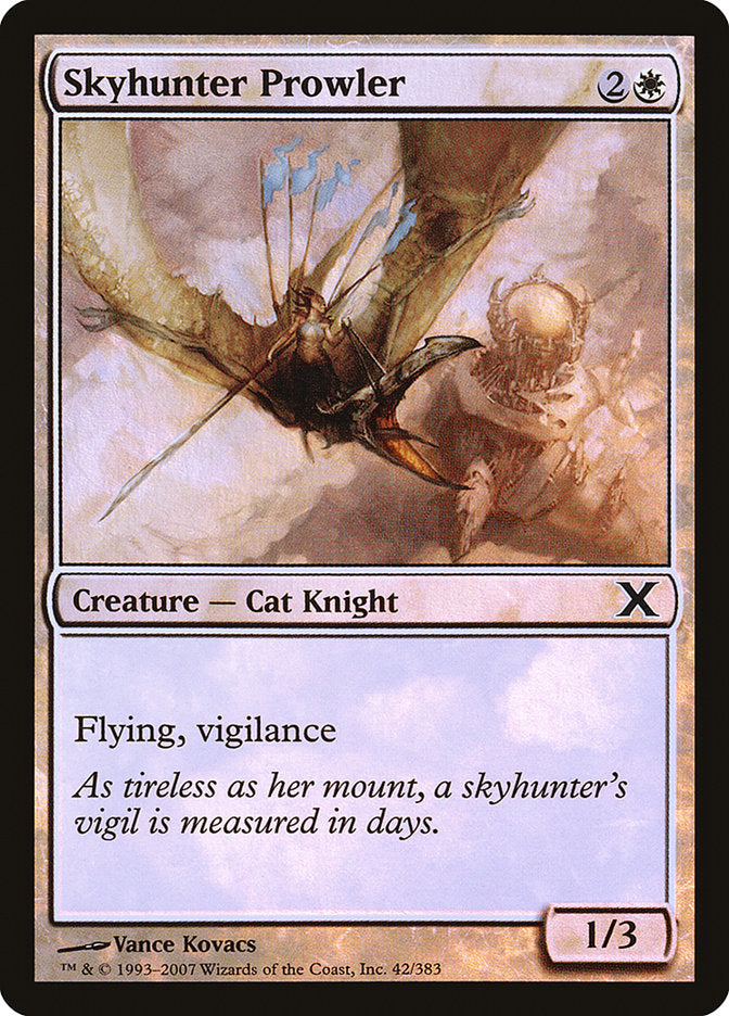 Skyhunter Prowler (Premium Foil) [Tenth Edition] | Gamers Paradise