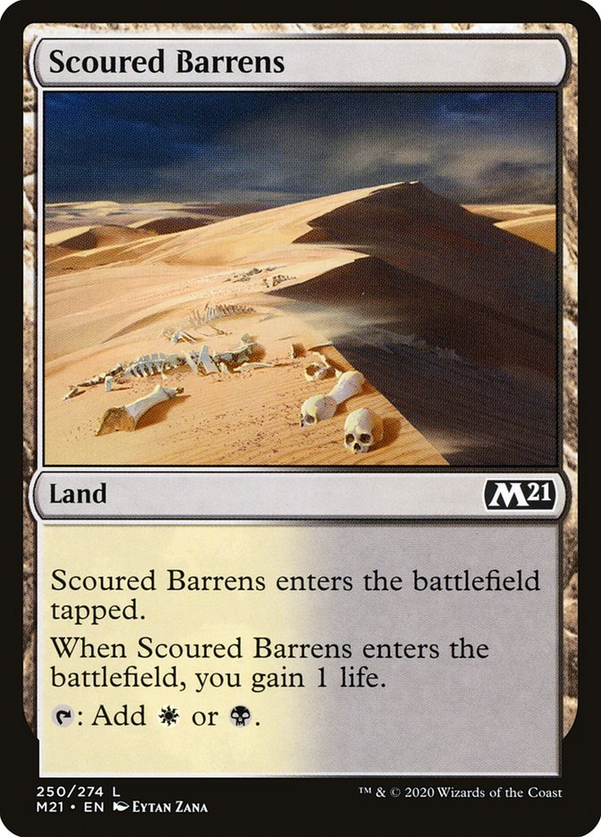 Scoured Barrens [Core Set 2021] | Gamers Paradise