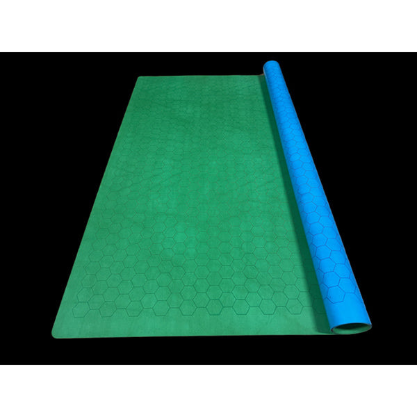 BATTLEMAT - REVERSIBLE: 1 INCH SQUARES AND HEXES, 23 1/2 X 26 INCHES | Gamers Paradise