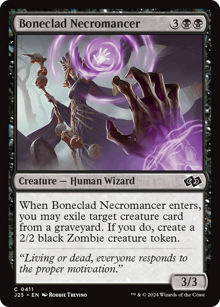 Boneclad Necromancer [Foundations Jumpstart] | Gamers Paradise