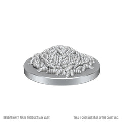 D&D Nolzur's Marvelous Miniatures: Swarm of Rot Grubs & Rot Grub Victim | Gamers Paradise