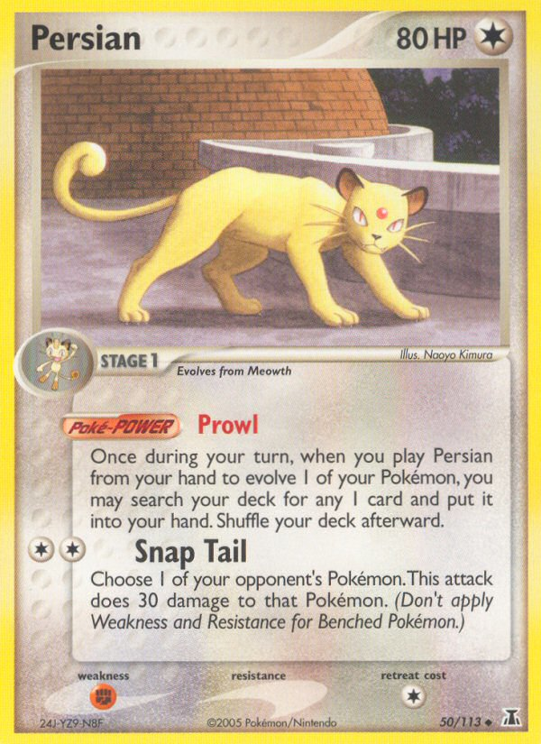 Persian (50/113) [EX: Delta Species] | Gamers Paradise