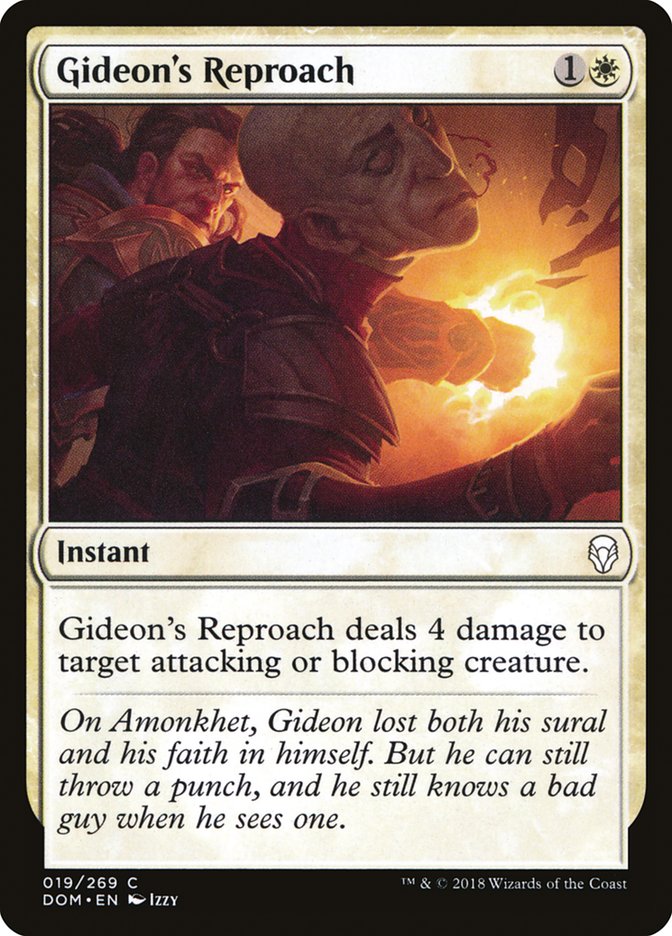 Gideon's Reproach [Dominaria] | Gamers Paradise