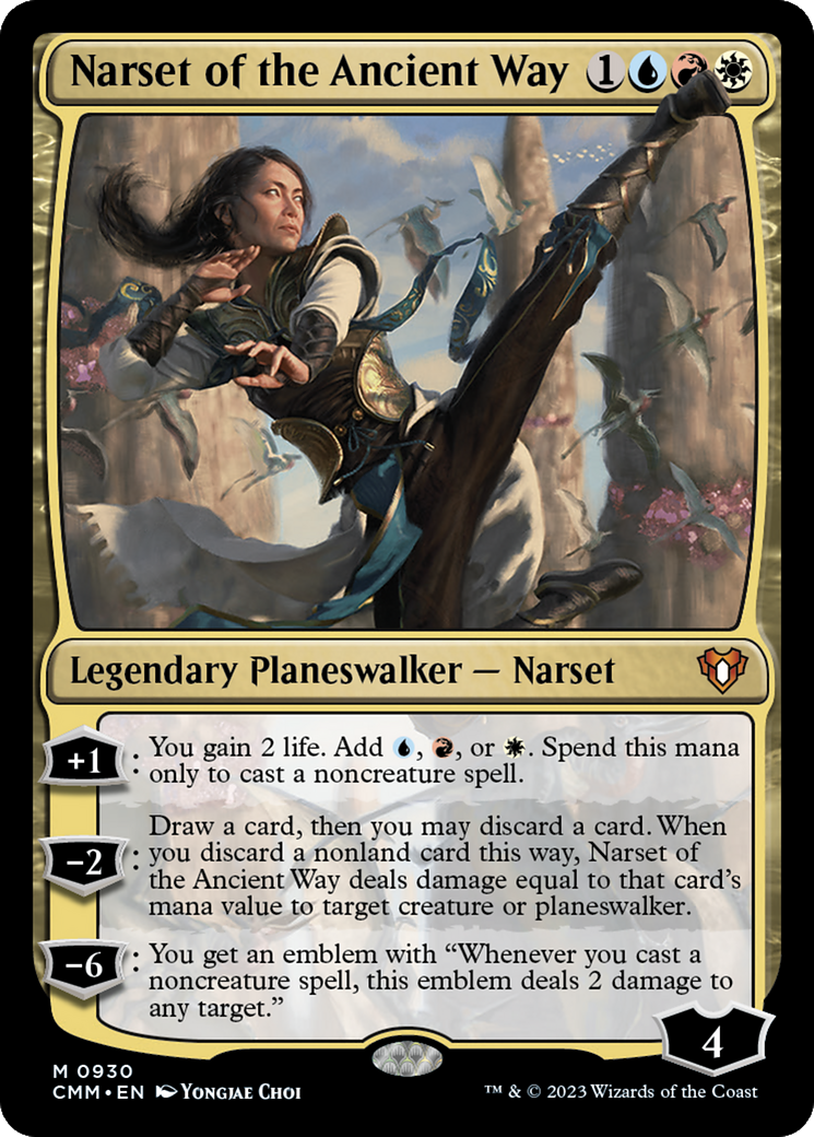 Narset of the Ancient Way [Commander Masters] | Gamers Paradise