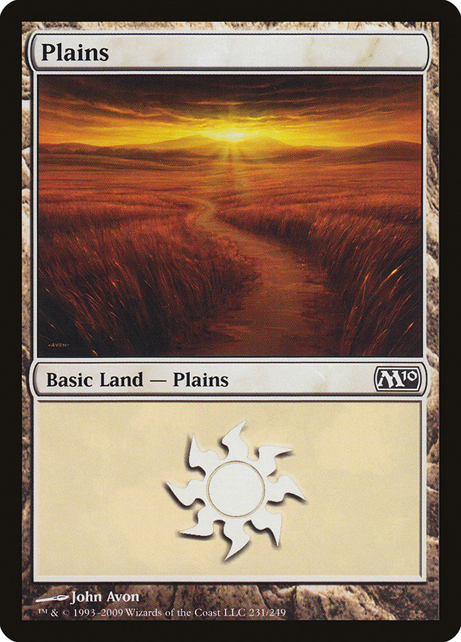 Plains (231) [Magic 2010] | Gamers Paradise