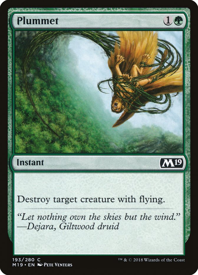 Plummet [Core Set 2019] | Gamers Paradise