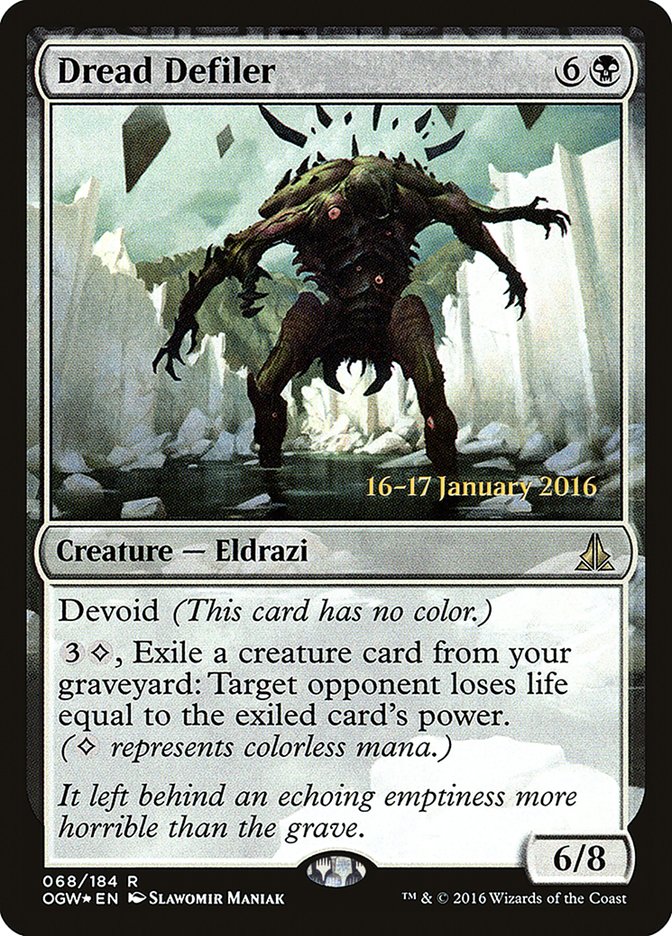 Dread Defiler [Oath of the Gatewatch Prerelease Promos] | Gamers Paradise
