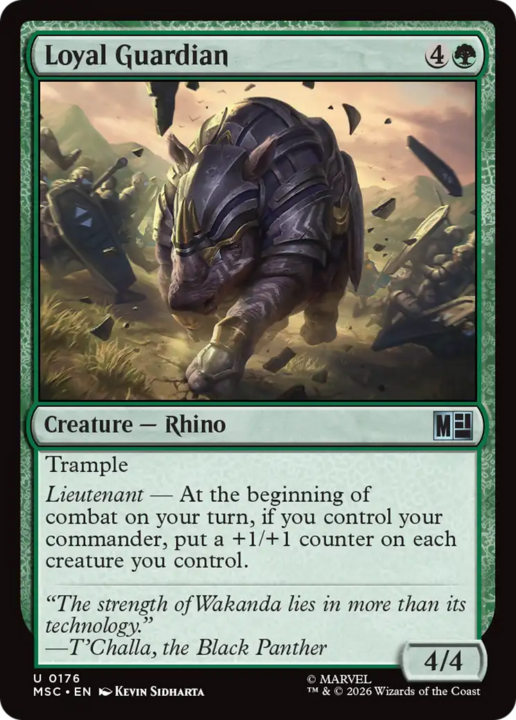 Loyal Guardian (Surge Foil) [Marvel Super Heroes Commander] | Gamers Paradise