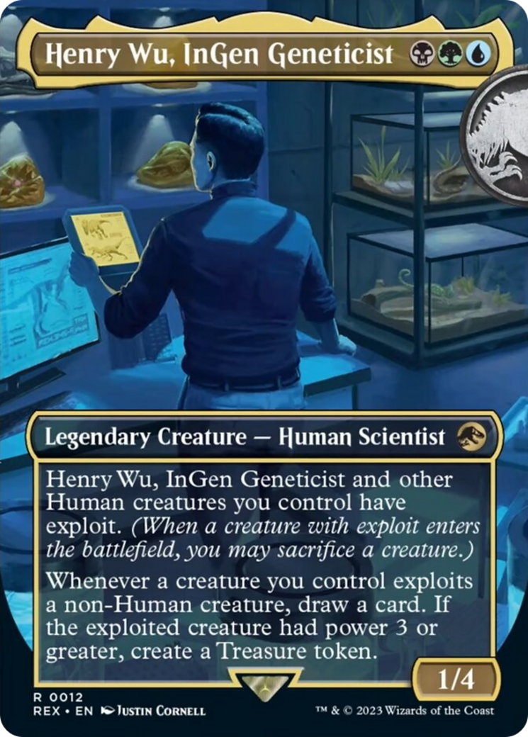 Henry Wu, InGen Geneticist (Borderless) [Jurassic World Collection] | Gamers Paradise