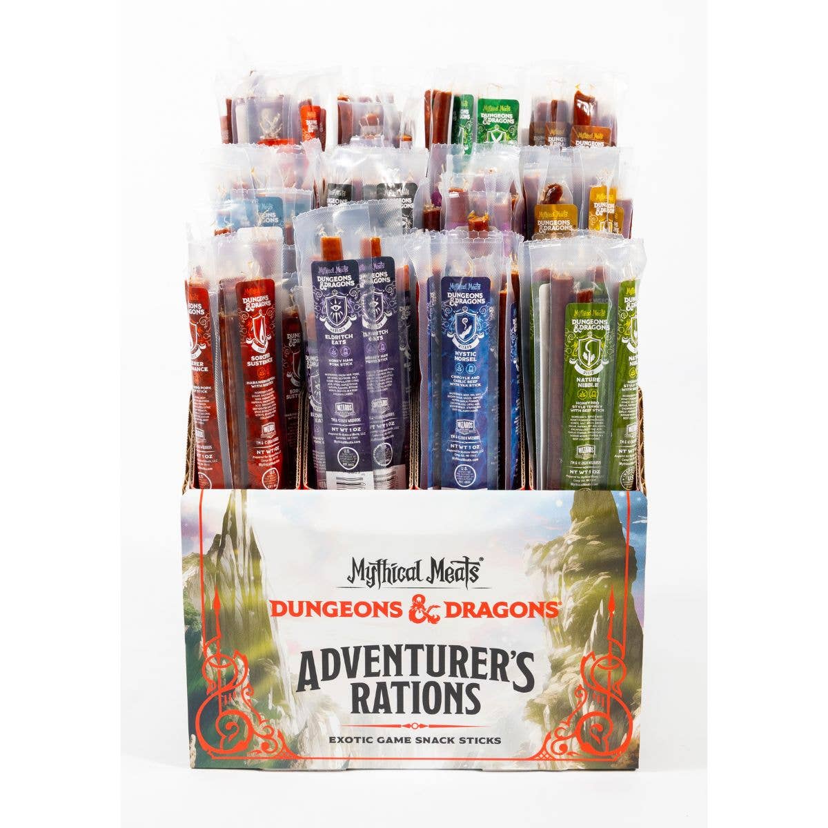 12 Flavor DUNGEONS & DRAGONS® Starter Pack - 144 Sticks Per Display | Gamers Paradise