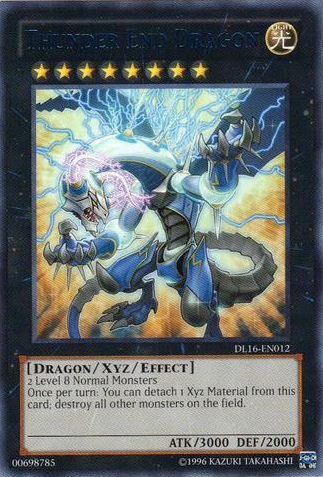 Thunder End Dragon (Blue) [DL16-EN012] Rare | Gamers Paradise