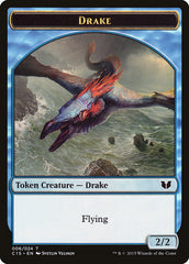 Drake // Elemental (020) Double-Sided Token [Commander 2015 Tokens] | Gamers Paradise