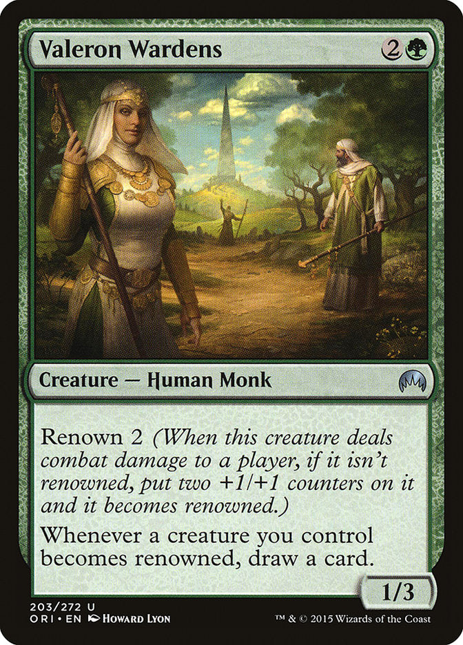 Valeron Wardens [Magic Origins] | Gamers Paradise