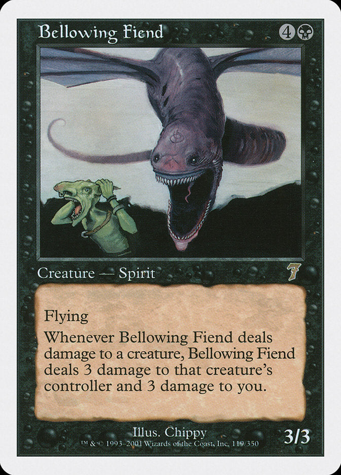 Bellowing Fiend [Seventh Edition] | Gamers Paradise