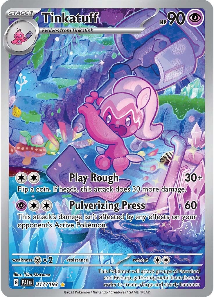 Tinkatuff (217/193) [Scarlet & Violet: Paldea Evolved] | Gamers Paradise