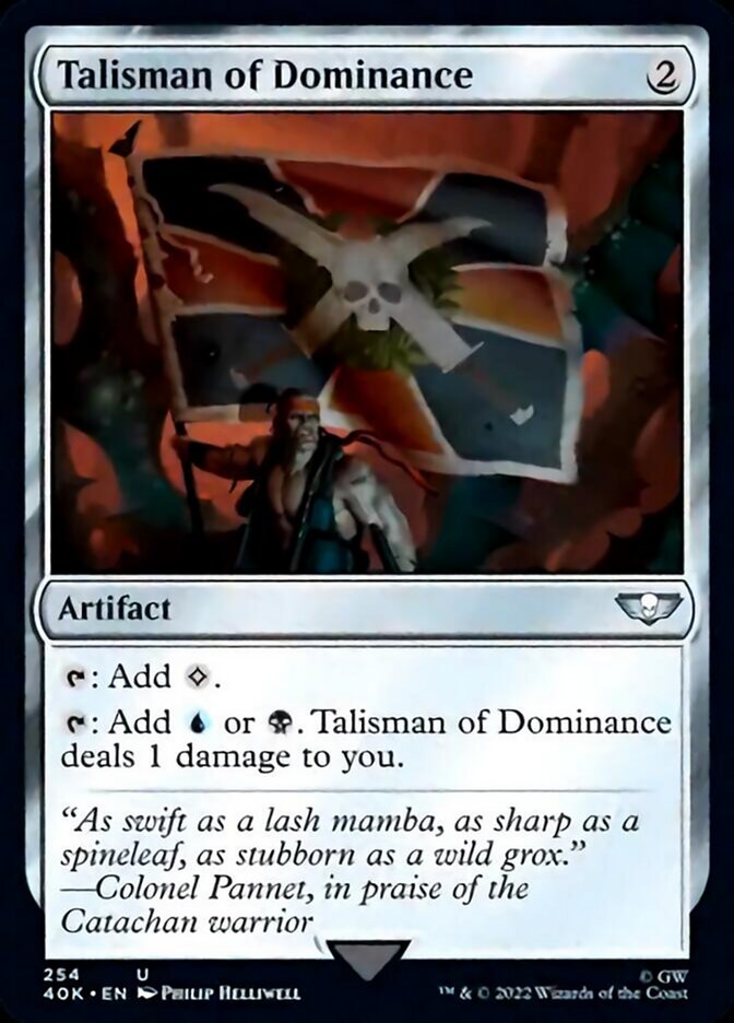 Talisman of Dominance (254) (Surge Foil) [Warhammer 40,000] | Gamers Paradise