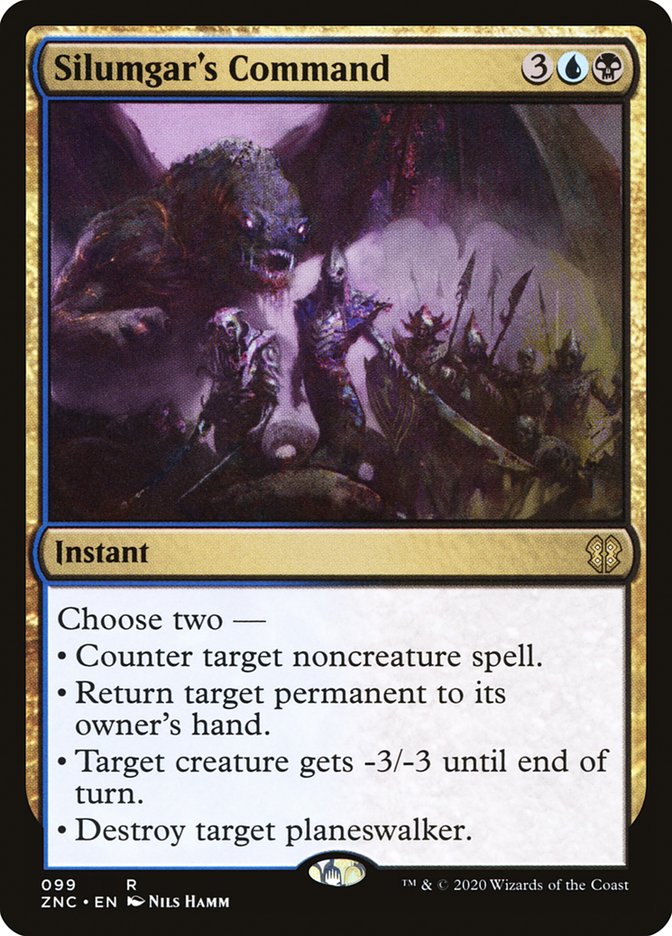 Silumgar's Command [Zendikar Rising Commander] | Gamers Paradise