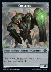 Powerstone // Construct (005) Double-Sided Token [The Brothers' War Tokens] | Gamers Paradise