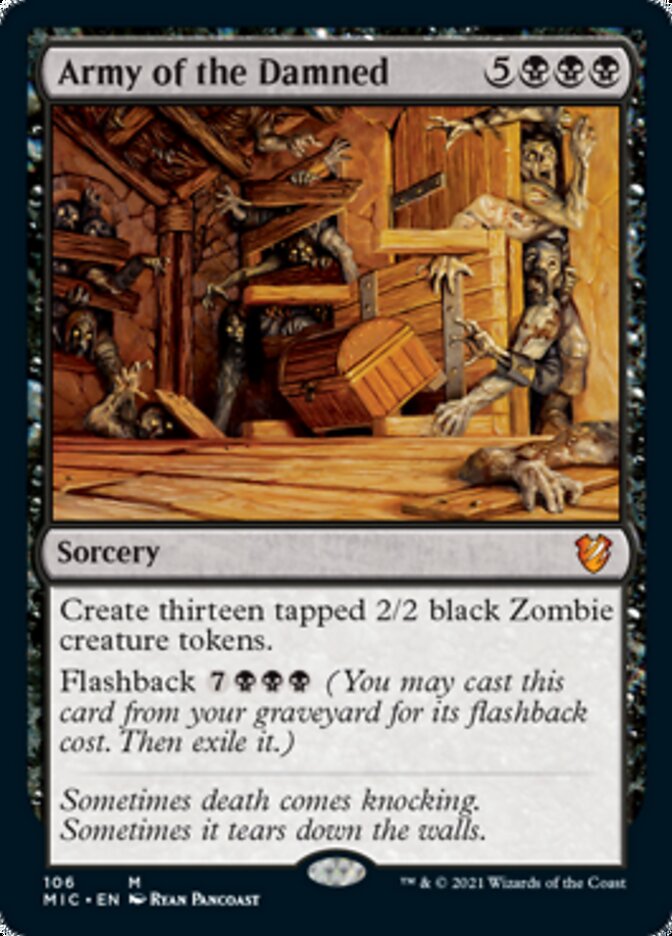 Army of the Damned [Innistrad: Midnight Hunt Commander] | Gamers Paradise