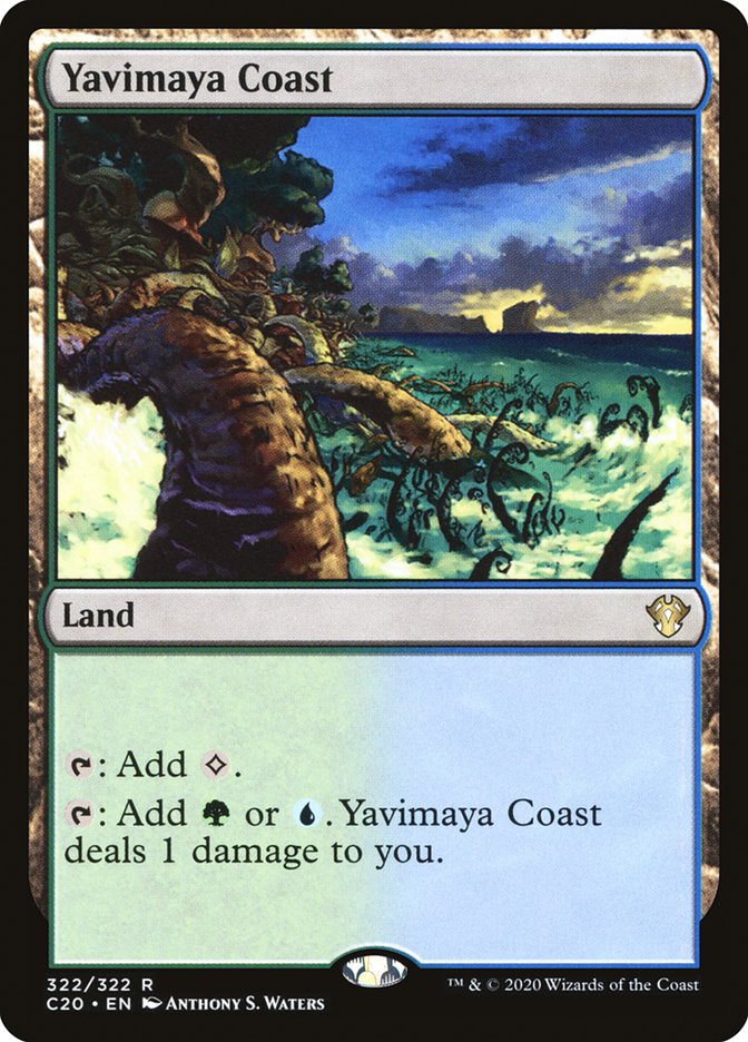 Yavimaya Coast [Commander 2020] | Gamers Paradise