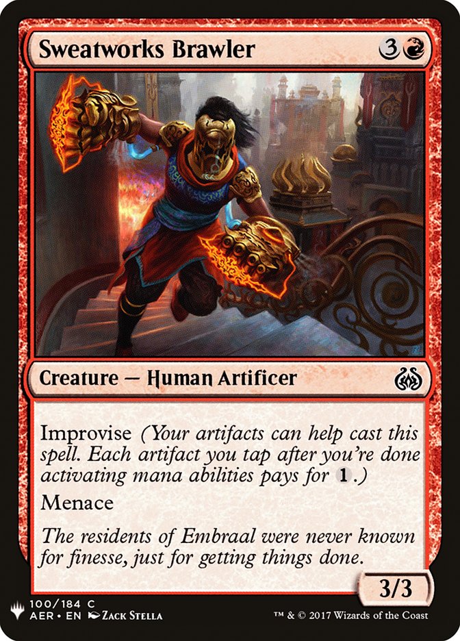 Sweatworks Brawler [Mystery Booster] | Gamers Paradise