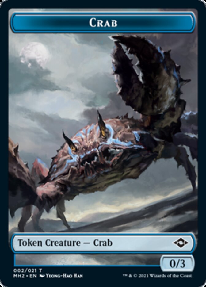 Crab // Treasure (21) Double-Sided Token [Modern Horizons 2 Tokens] | Gamers Paradise