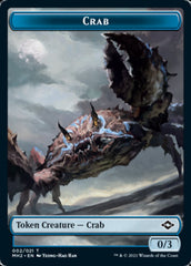 Clue (15) // Crab Double-Sided Token [Modern Horizons 2 Tokens] | Gamers Paradise