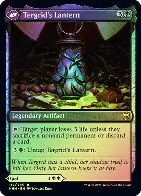 Tergrid, God of Fright // Tergrid's Lantern [Kaldheim Prerelease Promos] | Gamers Paradise