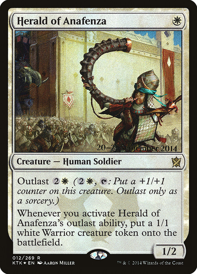 Herald of Anafenza [Khans of Tarkir Prerelease Promos] | Gamers Paradise