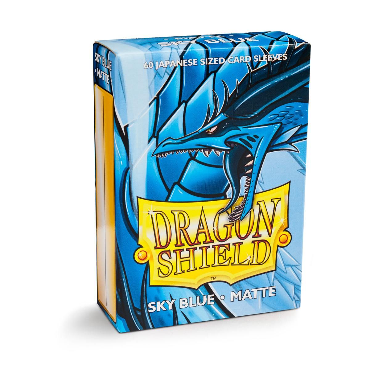 Dragon Shield: Japanese Size 60ct Sleeves - Sky Blue (Matte) | Gamers Paradise