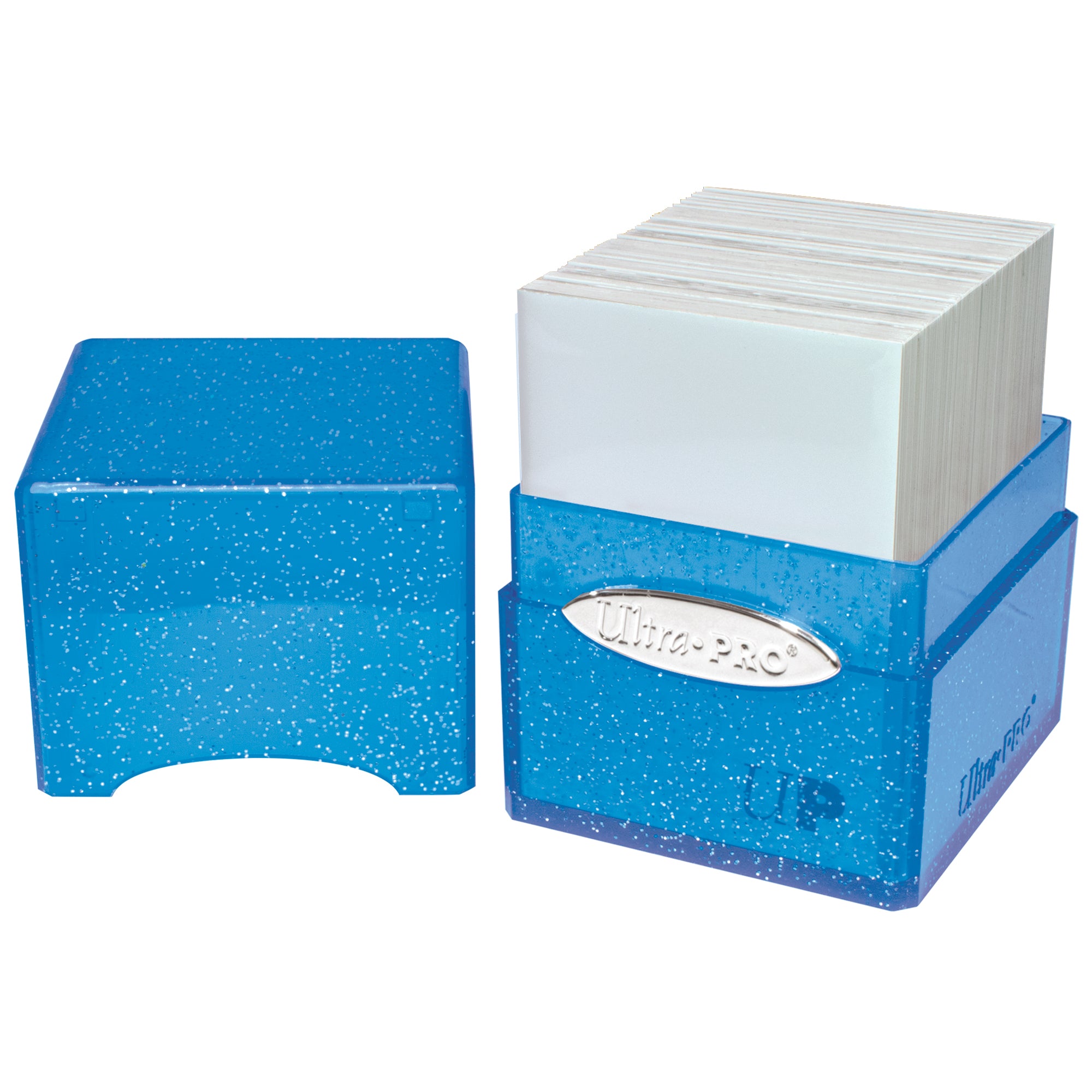 Ultra PRO: Satin Cube - Glitter Blue | Gamers Paradise
