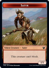 Satyr // Goblin Construct Double-Sided Token [Challenger Decks 2021 Tokens] | Gamers Paradise