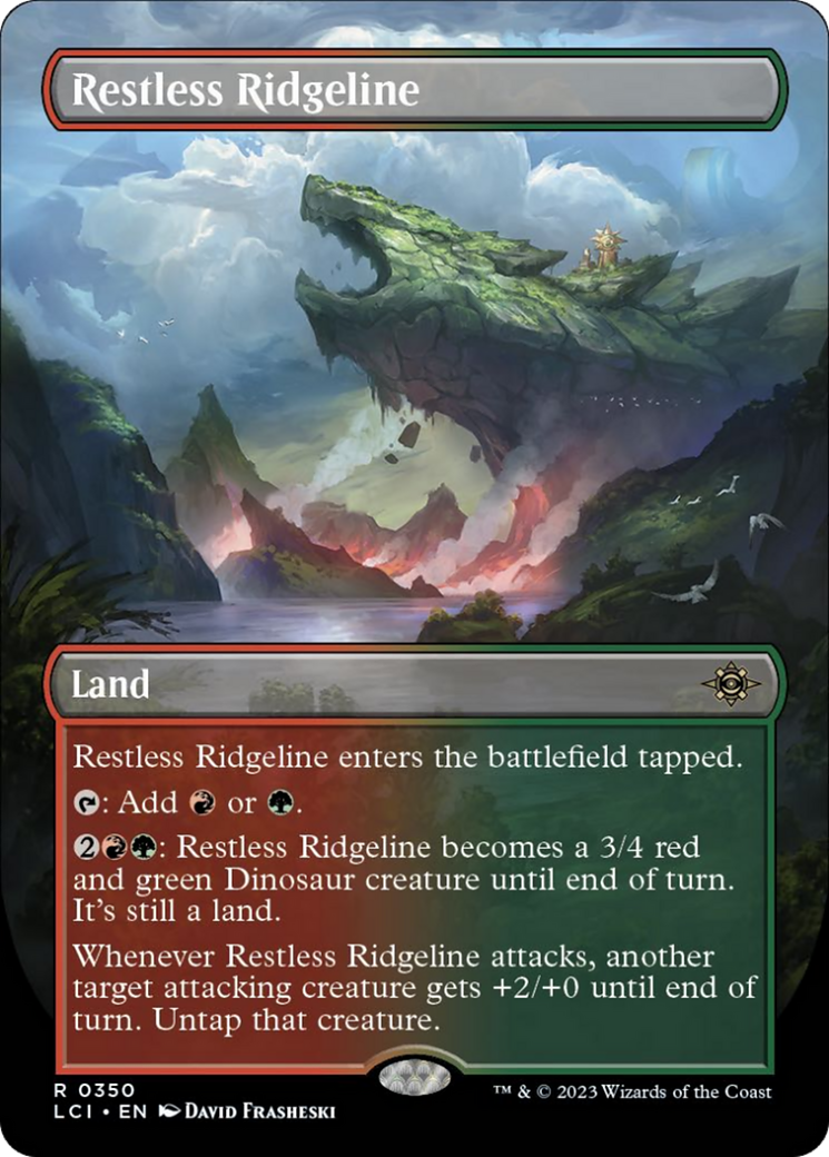 Restless Ridgeline (Borderless) [The Lost Caverns of Ixalan] | Gamers Paradise