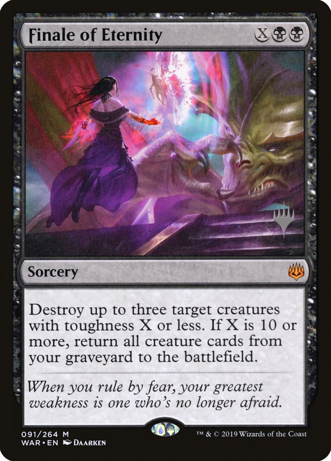 Finale of Eternity (Promo Pack) [War of the Spark Promos] | Gamers Paradise