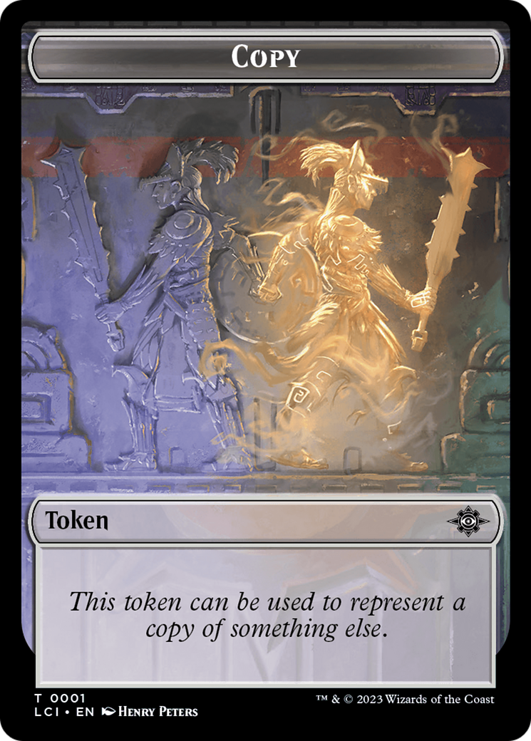 Copy // Spirit Double-Sided Token [The Lost Caverns of Ixalan Tokens] | Gamers Paradise