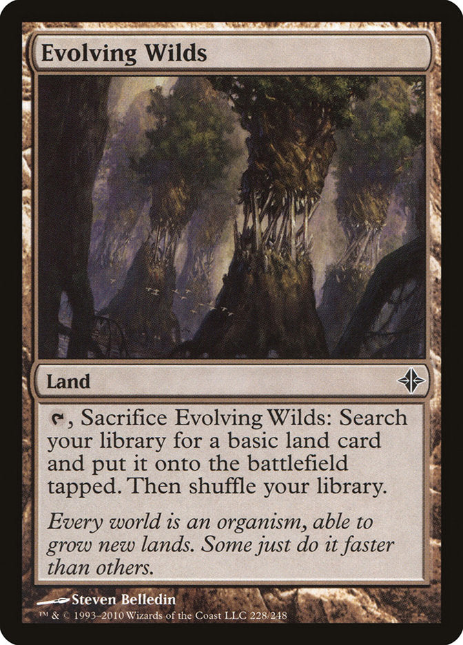 Evolving Wilds [Rise of the Eldrazi] | Gamers Paradise