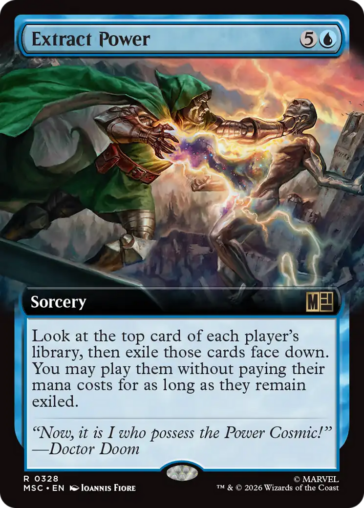 Extract Power (Extended Art) [Marvel Super Heroes Commander] | Gamers Paradise