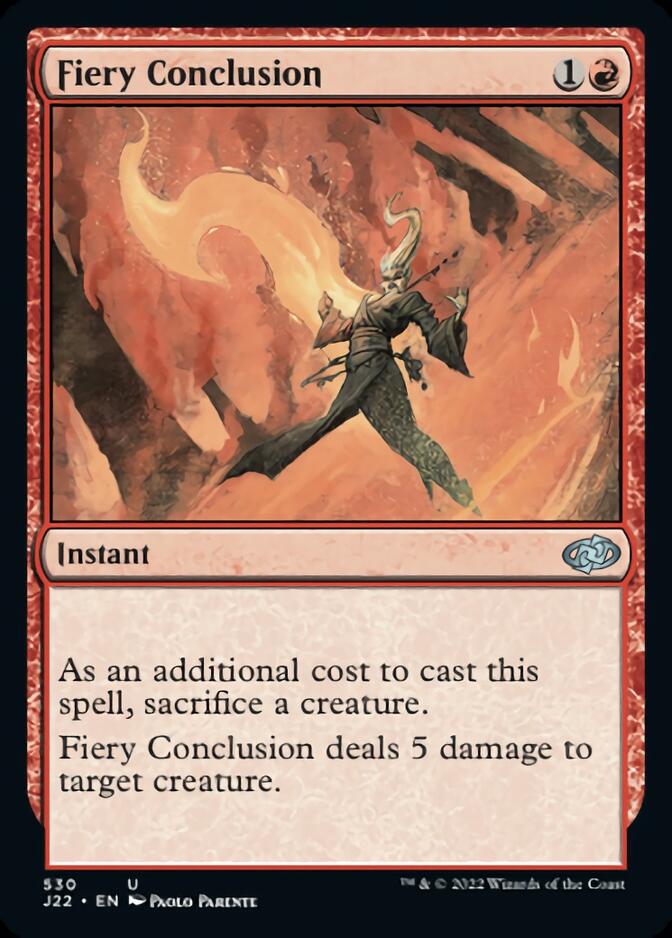Fiery Conclusion [Jumpstart 2022] | Gamers Paradise