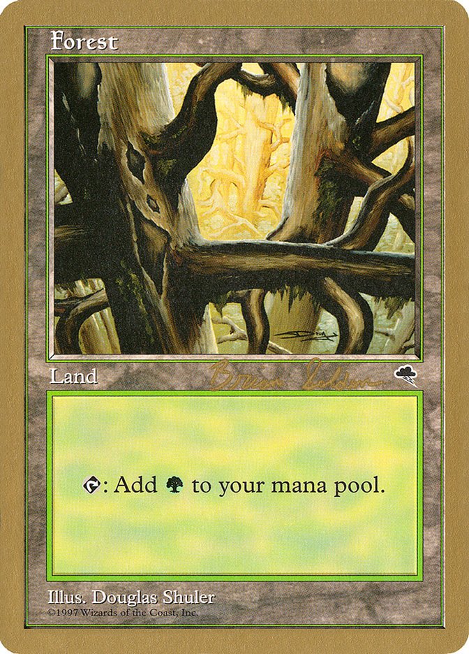 Forest (bs350) (Brian Selden) [World Championship Decks 1998] | Gamers Paradise
